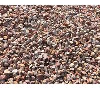 Gravier Rose Calcaire 8/14 pour extérieur de jardin - Big Bag 350kg (7m²)