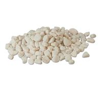 Graviers Marbre Blanc 5kg - 15-25mm Pour Jardin Parterre Pot Fleurs Tombe Déco MICRODERMABRASION