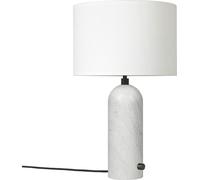 GUBI Lampe de table Grablancy S Marbre blanc-blanc
