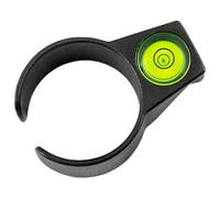 Gravity SA LC 35 B - Noir - Niveau à bulle pour pied/tube 34¿45 mm - Clip robuste - Corps ABS - Fixation sûre