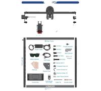 Gravure laser, taille de point précise,hors ligne, RAY5 10 W (version longue), UE