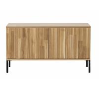 GRAVURE - Meuble TV en bois de chêne naturel L100 Marron