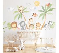Graz Design Sticker mural XL Motif animaux safari et lion