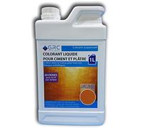 GRC - Colorant JAUNE liquide pour ciment et plâtre 1L