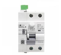 GRD9L-R 6KA ELCB RCCB dispositif de réenclenchement automatique disjoncteur 2P 4P 40A 63A 30mA 100mA 300mA RCD Type ca 1 pièces(GRD9L-R-DC12V,2P 40A 30mA RCCB AC)