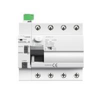 GRD9L-R dispositif de réenclenchement automatique télécommande disjoncteur 2P 4P 40A 63A 30mA 100mA 300mA 6KA(R-DC12V-AUTO,4P 40A 100mA)