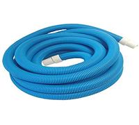 Gre 40002Z - Tuyau Flottant Longueur 10m Ø38mm avec Embouts, Matériau Plastique, Bleu avec Embouts Blancs, Compatible avec Nettoyeur de Fond à Aspiration