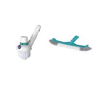 Gre 40806 - Brosse pour Nettoyer et Aspirer Le Fond de la Piscine & 40041SN - Brosse pour Nettoyer Le Fond et Les parois de la Piscine, 25 cm
