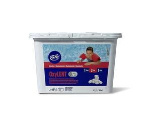 Gre 76029NB - Oxy Lent, Zéro Boric, Comprimés d'oxygène Actif 20 g - 1,2 kg