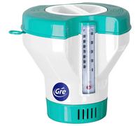 Gre Doseur flottant GRE 40070 – Thermomètre intégré – Pour pastilles 20–500 g Ø17,5 cm