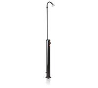 Gre AR1009 Douche Solaire 9 L PVC Noir Pomme Ajustable Jardin extérieur