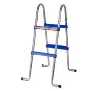 Gre Accessories Standard Ladder 2x2 Steps Bleu,Argenté 98 cm