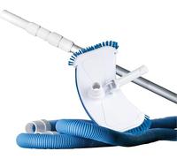 Gre Kit de nettoyage 3 pièces piscine hors-sol – Perche télescopique, aspirateur, tuyau 6 m