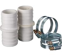 Gre AR509 - Kit de raccordement pour tuyaux flottants. Comprend 2 connecteurs de tuyau et 4 colliers métalliques. Convient aux diamètres de 38 mm.