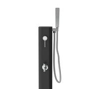 Mini-douche solaire ALBA – 15,5 L – avec pommeau de douche – polyéthylène