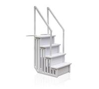 Gre Accessories Synthetic Ladder 4 Steps Blanc