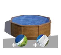 GRE Kit piscine acier Gré Sicilia ronde 3,70