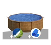 Gre Kit Piscine Acier Sicilia Ronde 3,20 x 1,22 m