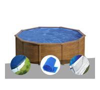 Gre Kit Piscine Acier Sicilia Ronde 3,20 x 1,22 m