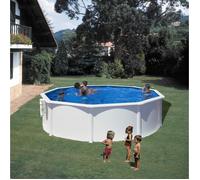 Piscine Gre acier ronde Bora Bora Ø 370 x H 122 cm (Filtre à cartouche)