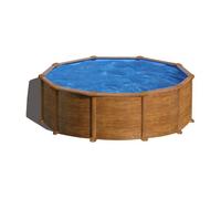 Piscine Gre acier ronde Mauritius - Ø 480 x H 132 cm (Filtre à sable)