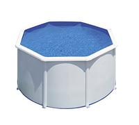 Piscine Gre acier ronde Fidji - Ø 260 x 122 cm (Filtre à sable)