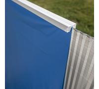 Gre Liner PVC imperméable Piscine Ovale 700x450x120 cm Bleu Accroche