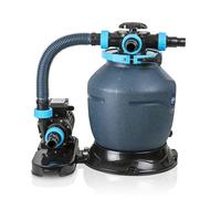 GRE MG320NP - Groupe de Filtration pour Tout Type de piscines Hors-Sol, Monobloc, 4 m3/h, sans préfiltre, cuve 320 mm, Gris