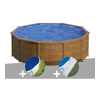 Gré Pacific Ronde 4,80 x 1,22 m - Aspect Bois