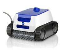 GRE - Robot piscine ER230 - Entretien fond, parois et lignes d'eau - Piscine enterrée ou hors-sol paroi rigide 9x4m - Autonomie 2h
