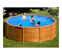 Piscine Gre acier ronde Sicilia - Ø 480 x 122 cm (Filtre à cartouche)