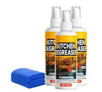 Grease Killer Spray - 100 ml - Nettoyant pour barbecue extra fort - Nettoyant pour four et dégraissant de cuisine - Efficace contre les taches de graisse brûlée et d'huile - Nettoyant multifonction