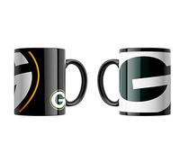 Great Branding NFL Tasse classique surdimensionnée avec logo de l'équipe - Noir - Tasse de football américain - 330 ml - Tasse pour les fans