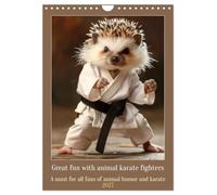 Great fun with animal karate fighters (Wall Calendar 2027 DIN A4 portrait), CALVENDO 12 Month Wall Calendar: A must for all fans of animal humor and karate