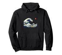 Great Wave Japanese Ukiyo-e Woodblock Art Mount Fuji Sweat à Capuche