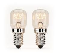 greate 2x Ampoule Four 40W 300 degré - Ampoule de Four, lampe en cristal de sel, micro-ondes, lampe à lave, etc. - 300 lumens & 2700K blanc chaud