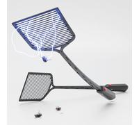 greate 2X Raquette Electrique Insectes avec Piles incluses - 2500V Raquette Moustique Electrique