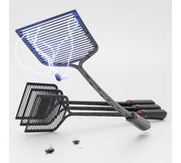 greate 4X Raquette Electrique Insectes avec Piles incluses - 2500V Raquette Moustique Electrique
