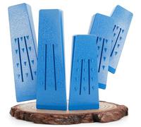 greate 5X Coin abattage en Plastique | résistants aux chocs, au gel & antidérapants 2×20 cm + 3×15 accessoires forestiers Set de Coin Eclateur bois pour elagage