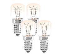 greate. ampoule four 25W 300 degré résistant à la chaleur | Lot de 4 - Ampoule E14 25W 230V pour four, lampe en cristal sel, micro-ondes et plus - avec 175 lumens & 2700K blanc chaud