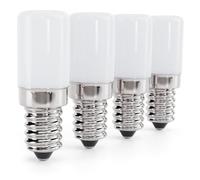 greate Ampoule Frigo LED E14 2W - Ampoules pour, Congelateur | Lot de 4 - Refrigerateur, Machine a Coudre, Lampe Sel - 135 Lumens, 6000K & 25.000h Durée Vie
