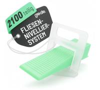 greate kit de nivellement pour carrelage 2100 pièces 2 mm - nivellement carrelage avec 2000 clips de traction & 100x cale - croisillon autonivelant 2mm