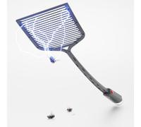 greate Raquette Electrique Insectes avec Piles incluses - 2500V Raquette Moustique Electrique