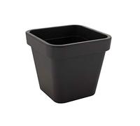 greemotion Pot de Fleurs Bea, Cache-Pot Carré en Plastique, Jardinière pour Plantes Extérieures Intérieures, env. 35 x 35 cm, Hauteur env. 31,3 cm, Anthracite