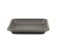 greemotion Soucoupe carrée pour pot de fleur 49 x 49 cm - Dessous de pot de fleur en plastique gris anthracite - Plateau pour jardinière résistant aux UV et au gel