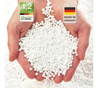 Green Bean© Perles EPS Polystyrène Pack Recharge pour Remplissage de Pouf 100 litres | Coussin Matériel d'emballage Paquet Microperles Oreiller d'allaitement Boules
