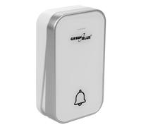Green Blue GB158 W Kabellose Türklingel Kabelloses, batterieloses, Kinetisches Klingelsystem Reichweite BIS zu 200 m, IP44 (1x Sender/Weiß)