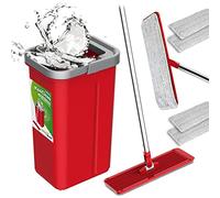 Green Blue GB870 Ensemble de vadrouille Plate MaxiClean avec Tasse de Nettoyage 2 en 1 Ensemble de vadrouille de 5,7 L