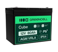 Green Cell AGM GEL Batterie 6V 1.2Ah Blei Akku für Alarmsysteme und