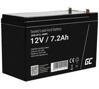Green Cell AGM05 Batterie au plomb 12 V 7.2 Ah plomb-gel (l x H x P) 151 x 95 x 65 mm cosses plates 6,35 mm résistant aux cycles